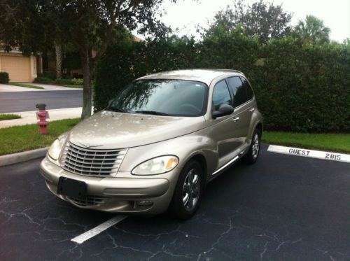 Chrysler pt cruiser 4 door 2004 gold manual very clean