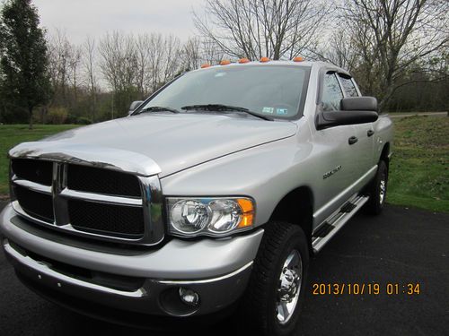 Dodge 2500 crew cab slt 5.9l cummins diesel silver