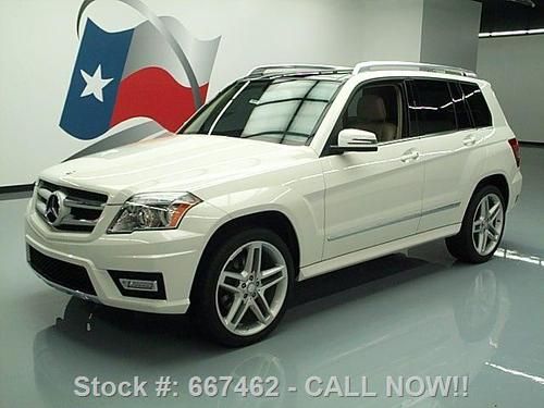 2011 mercedes-benz glk350 pano sunroof nav rear cam 23k texas direct auto