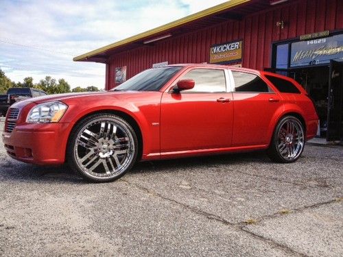 2005 dodge magnum hemi r/t w 24&#034; 3-piece asanti,new headlights,tint, and more!!