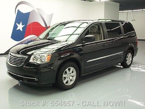 2013 chrysler town &amp; country touring rear cam dvd 38k texas direct auto