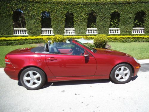 Mercedes slk 320  5k miles  6 speed manual as new