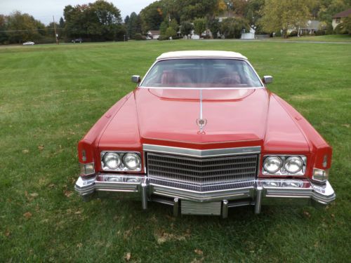 1974 cadillac eldorado base convertible 2-door 8.2l