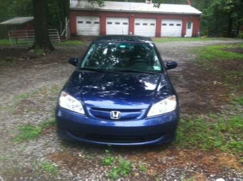 Honda civic 2005 hybrid sedan mt pzev no reserve runs great