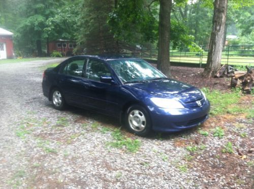 Honda Civic 2005 Hybrid Sedan MT PZEV No reserve Runs Great, image 37