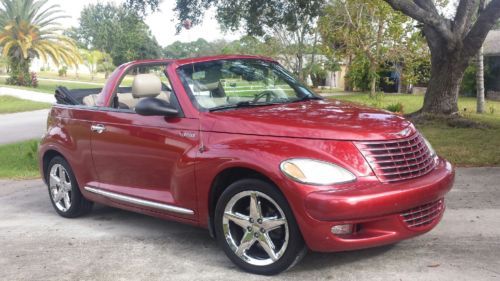 2005 chrysler pt cruiser gt convertible 2-door 2.4l