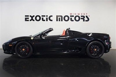 2004 ferrari 360 spider f1 18k miles only $94,888.00!
