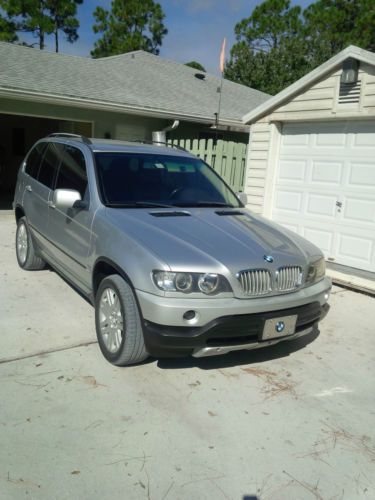 2001 bmw x5 4.4i sport utility 4-door 4.4l no reserve auction