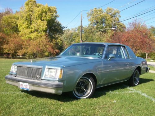 1978 buick regal -- low mileage american muscle 5.0 liter v8