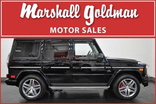 2013 mercedes benz g63 amg black with designio black leather 2700 miles