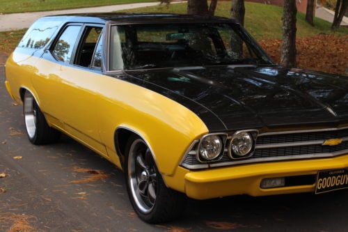 1969 Chevy Chevelle Concours Custom Good Guys Theme PW PDB MUST SEE wagon, image 10