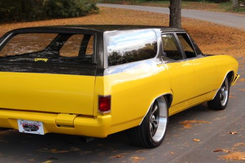 1969 Chevy Chevelle Concours Custom Good Guys Theme PW PDB MUST SEE wagon, image 16