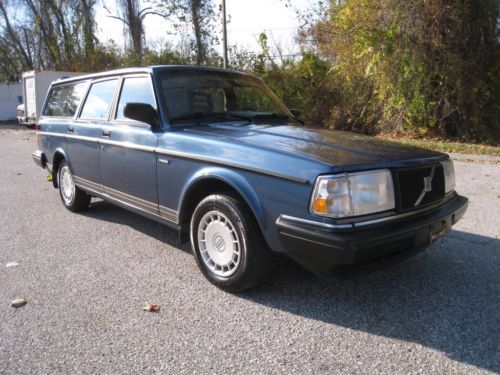 Amazing 1992 volvo 240 wagon only 101k miles 5 speed manual garage kept lqqk