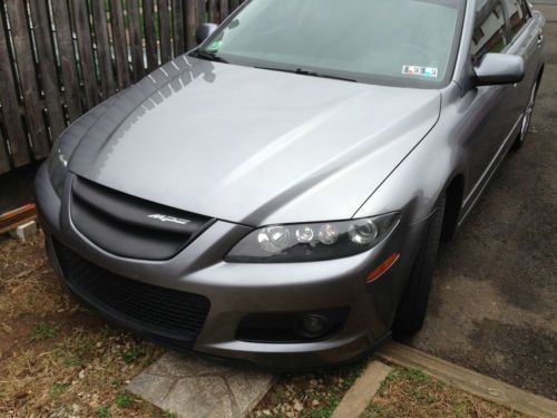 2006 mazdaspeed6 2.3l turbo mazda6 mazdaspeed cheap car silver sedan evo civic 3