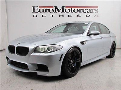 M5 m 5 bmw best deal navigation leather used silver black wheels warranty dealer