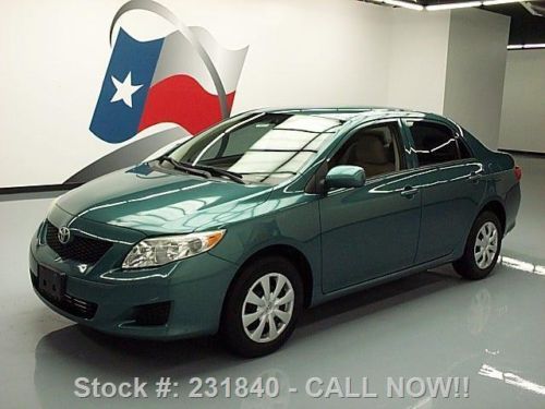 2010 toyota corolla le sedan automatic cruise ctrl 68k! texas direct auto