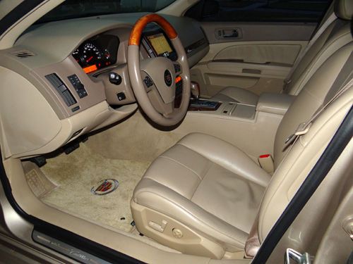 2005 CADILLAC STS, CTS, GOLD, SPOILER, NAVIGATION, BOSE, CHROME WHEELS, LEATHER, US $8,999.00, image 4