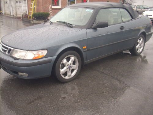 1999 saab 9 3 se convertable - no reserve - low mileage