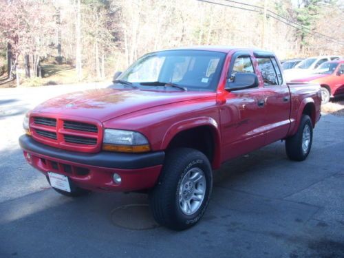 2001 dodge dakota slt crew cab pickup 4-door 4.7l