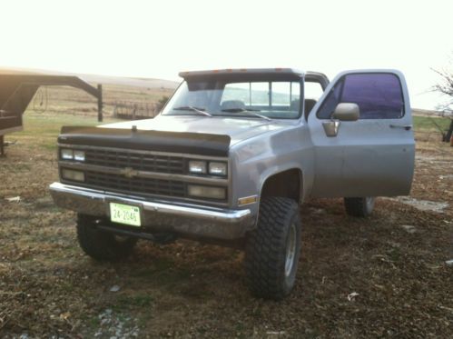 1984 3/4 ton k20 4x4 chevy