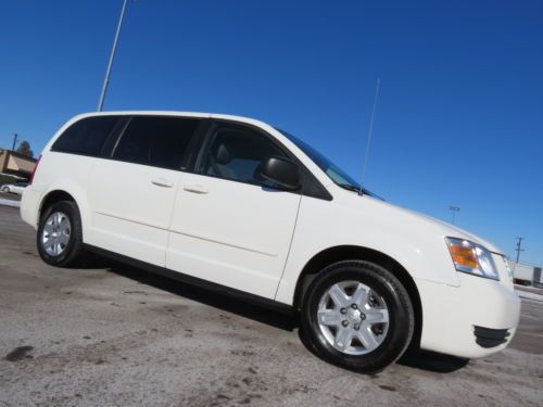 2009 dodge grand caravan se v6 passenger / cargo van stow&#039;n&#039;go 1 owner 3.3 crfax