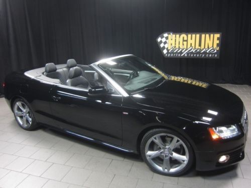 2010 audi a4 2.0 tfsi quattro cabriolet, presitige &amp; s-line pkgs, rare car!!