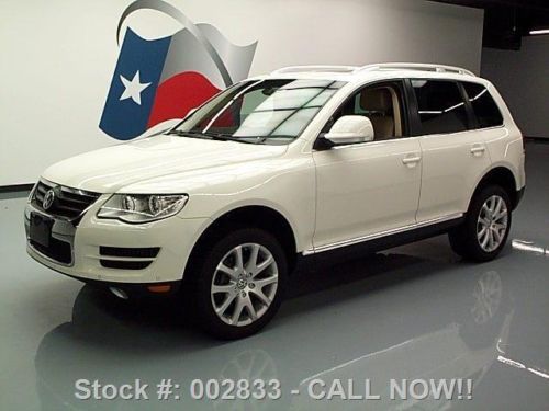 2010 volkswagen touareg tdi 4wd diesel sunroof 52k mi! texas direct auto