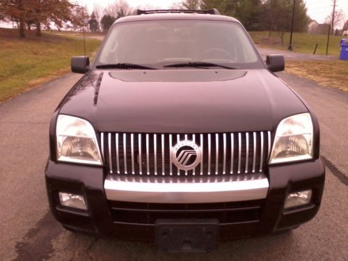 2008 mercury mountaineer heated leather loaded 3rd row tow pkg nice!