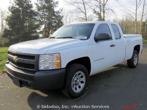 2008 chevrolet silverado 1500 ext cab pickup truck 4.8l v8 5-spd auto a/c loaded