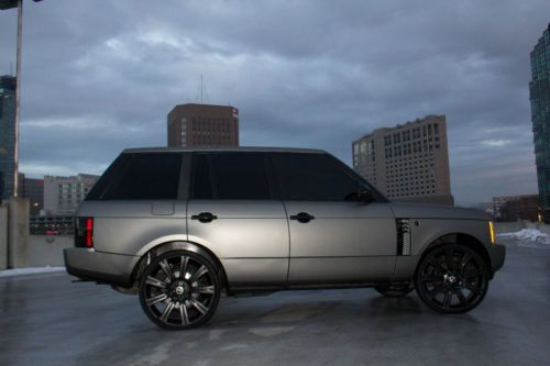 2003 range rover, flat gray, air ride,laser jammer, 24 inch wheels 15k+ extras!!