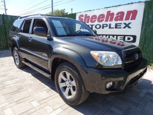 2006 toyota 4runner limited 4.0l v6 1 owner lthr sunroof pwr pkg more! automatic