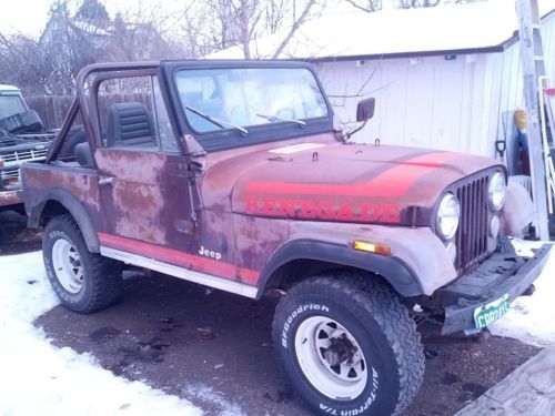 1981 jeep cj7 renegade sport utility 2-door 4.2l