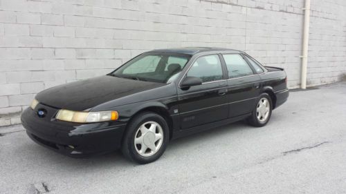 1993 ford taurus sho black on black no reserve 3.2 yamaha v6 mercury