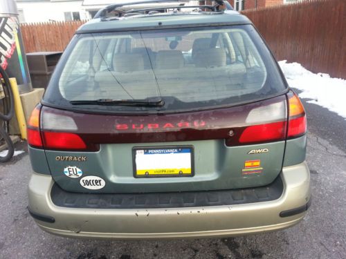 2000 Subaru Outback Base Wagon 4-Door 2.5L, US $2,200.00, image 3