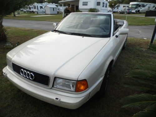 1996 audi cabriolet base convertible 2-door 2.8l