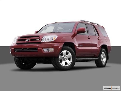 2005 toyota 4runner sr5 sport utility 4-door 4.0l