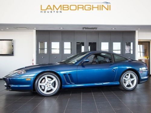 1999 ferrari 550 maranello nart blue leather headliner manual tools low miles