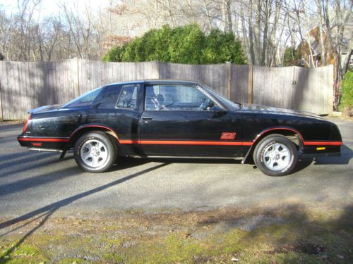 1987 chevrolet monte carlo ss aerocoupe 29058 original miles