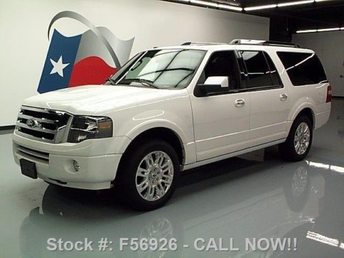 2011 ford expedition el ltd sunroof nav dvd 20&#034; wheels! texas direct auto