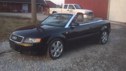 2004 audi a4 quattro cabriolet convertible 2-door 3.0l