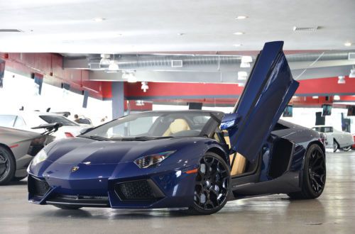 2013 lamborghini aventador roadster