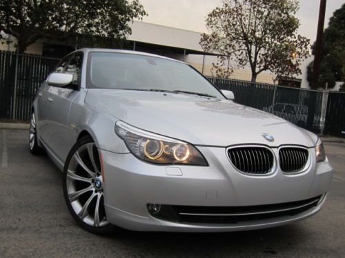 2008 bmw 535i sport navigation 20&#034; m5 wheels 1 owner twin turbo clean best deal