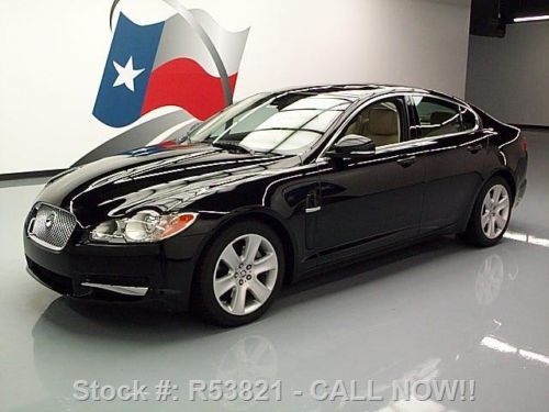2010 jaguar xf sunroof heated leather nav xenons 29k!! texas direct auto