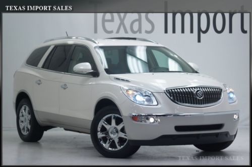 2008 enclave cxl 66k miles,navigation,rear dvd,chrome wheels,we finance