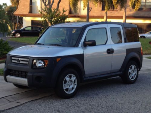 2008 honda element lx sport utility 4-door 2.4l