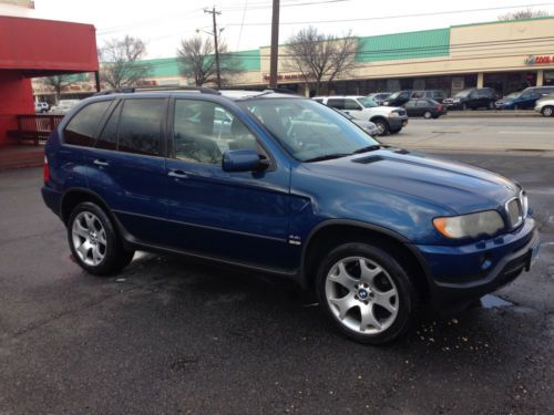 2001 bmw x5 4.4i sport utility 4-door 4.4l