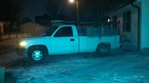 2000 gmc sierra 1500 4.3 work truck ladder racks gas saver