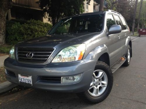 2004 lexus gx470 gx 470 greyish blue/dark grey 104k miles clean title low price