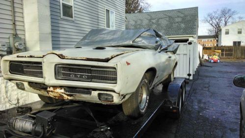 1969 pontiac gto convertible project car