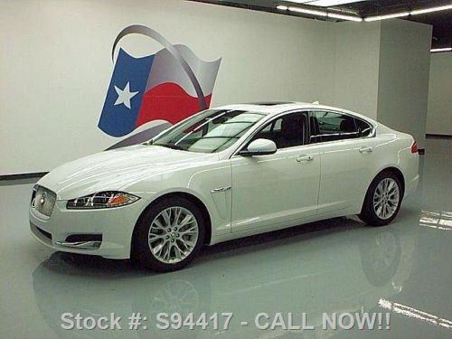 2013 jaguar xf 3.0 supercharged premium sunroof nav 4k texas direct auto